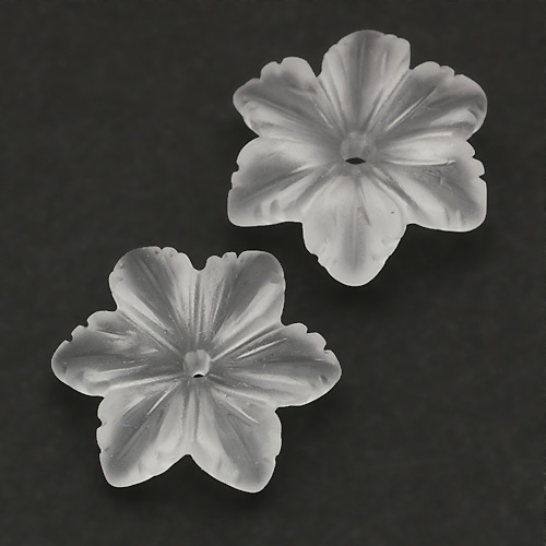 락크리스탈 여섯잎꽃 12mm(1개)