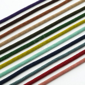 WR23-자가드 팔찌끈 3미리 라운드 굵은 팔찌줄 목걸이줄 재료 B 컬러계열(1 미터)